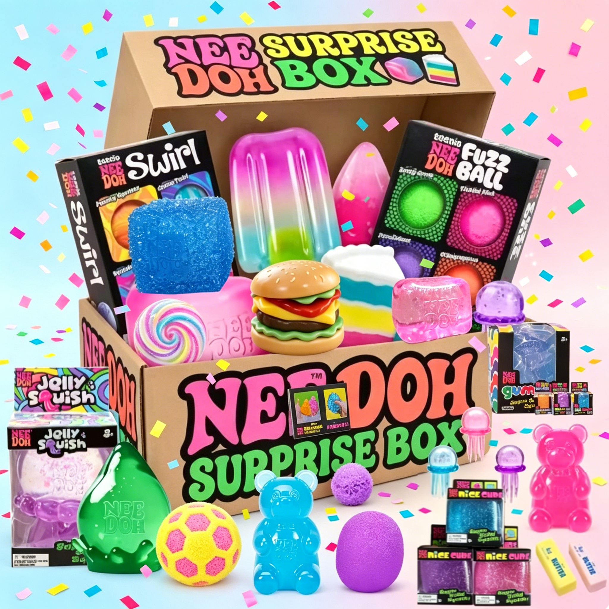 Mystery Box Blind Bag - Pieces Assorted Surprise Blind Box Slow