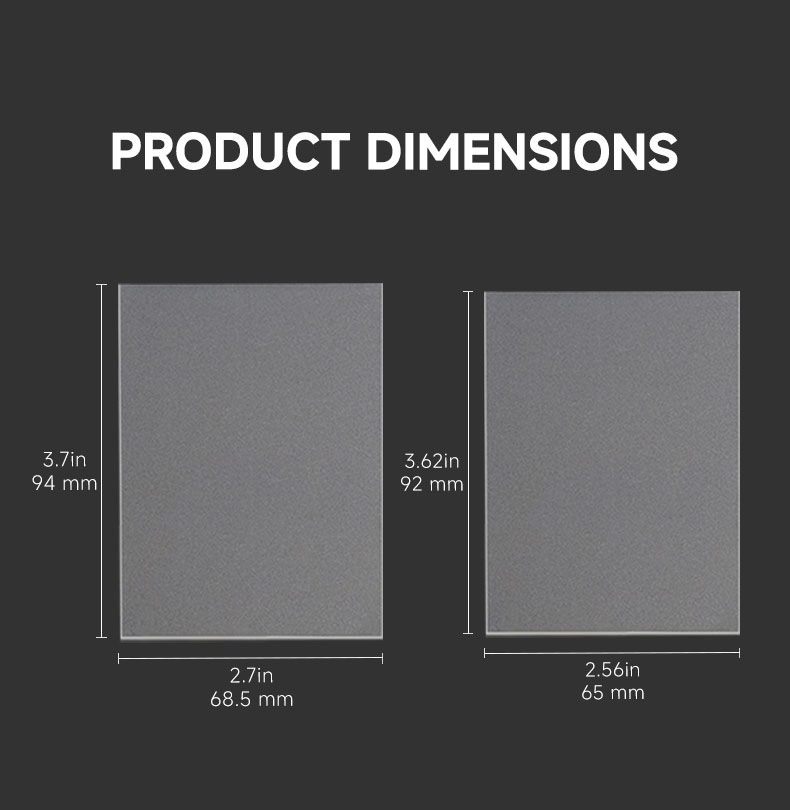 68.5x94mm/65x92mm Premium Clea – Card Penny Sleeve Bewertung und Preis