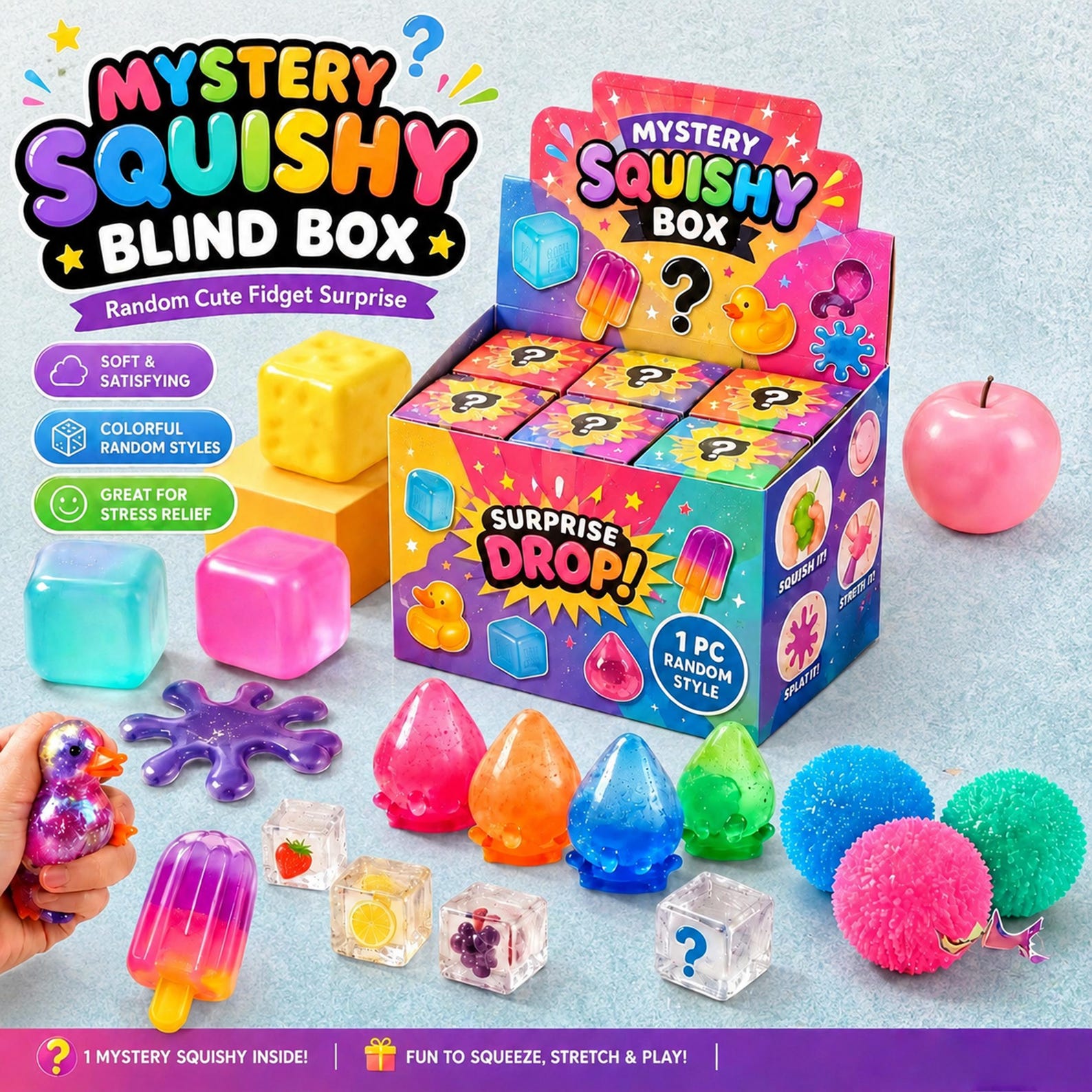 Mystery Squishy Blind Box with – Mystery Box Blind Bag Bewertung und Preis