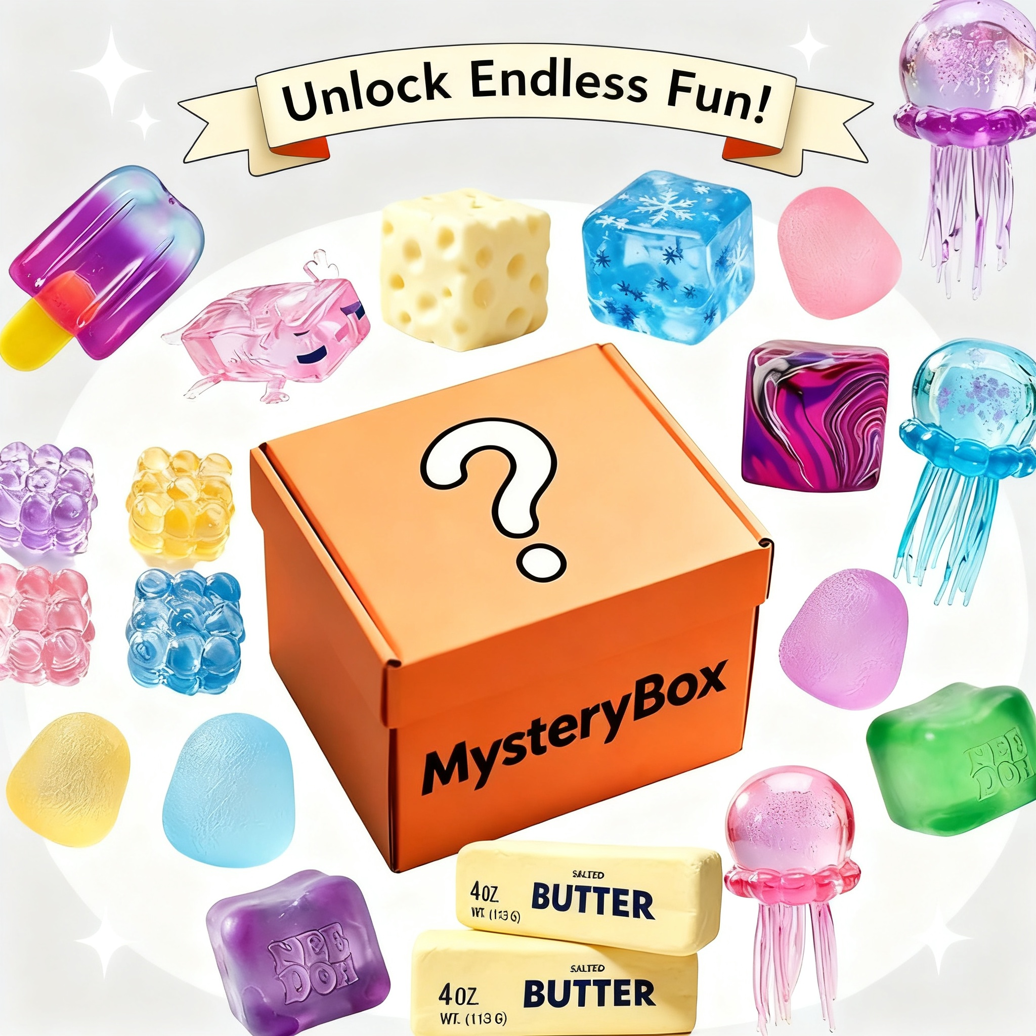 Squeeze Blind Box Cute Random  – Mystery Box Blind Bag Bewertung und Preis
