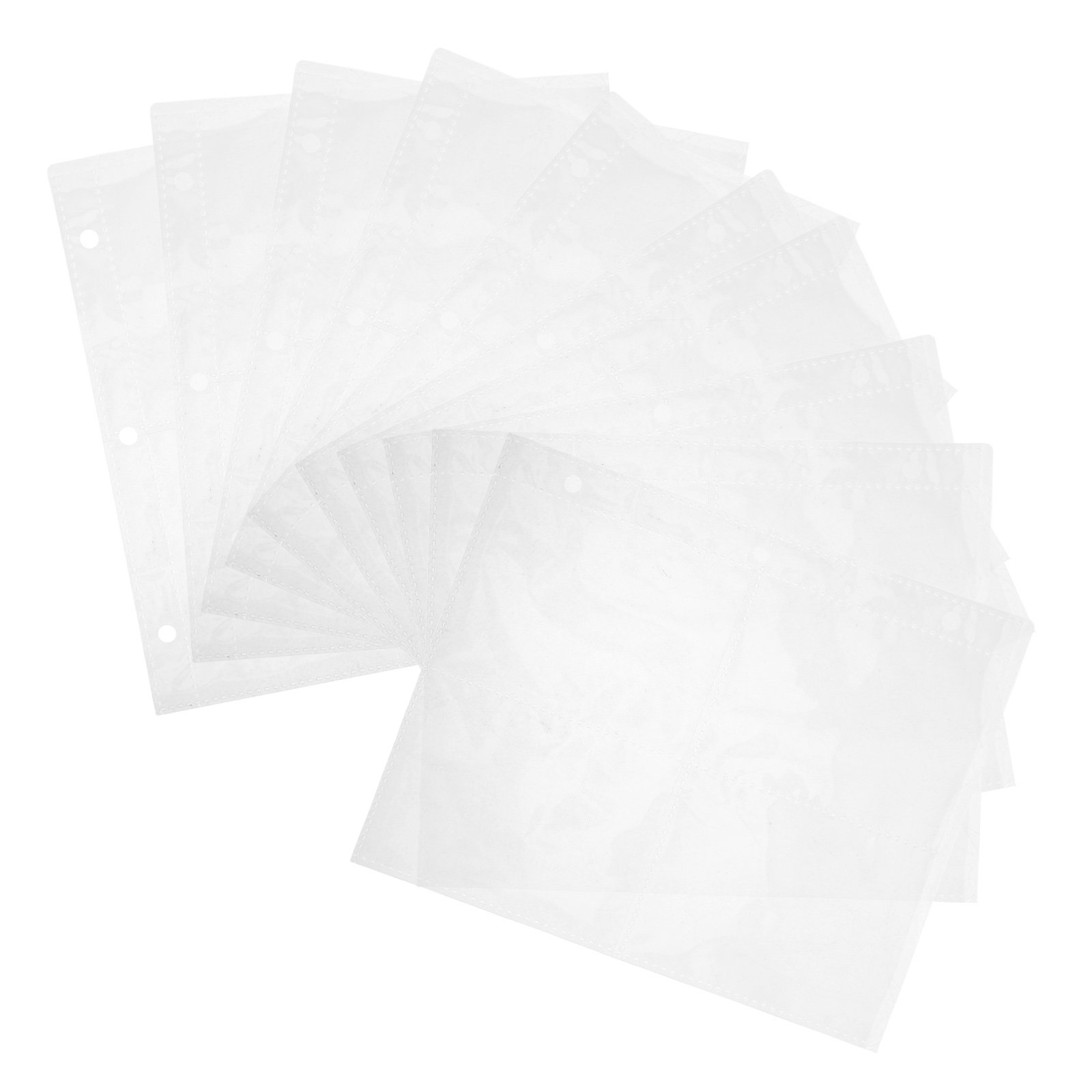 10Pcs Clear Binder Sleeves Car – Trading Card Binder Bewertung und Preis