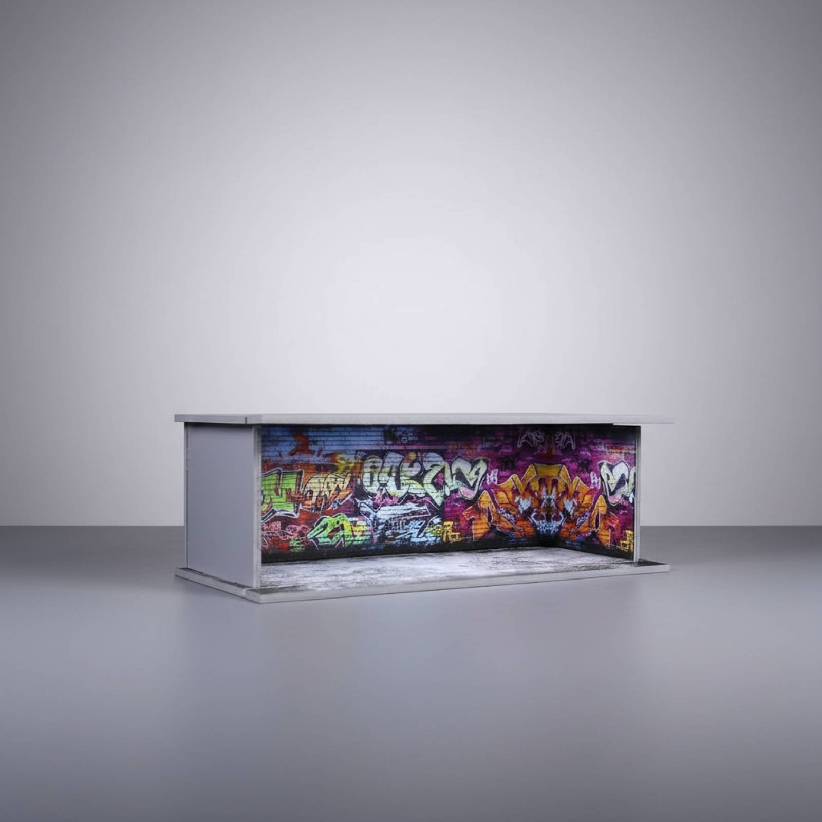 Graffiti Parking Garage Displa – Display Case Acrylic Bewertung und Preis