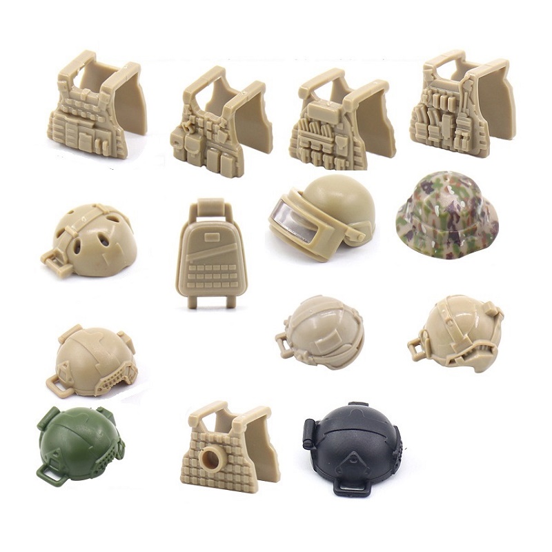 5PCS Soldier Helmet Tactical V – Lego Minifigure Holder Bewertung und Preis
