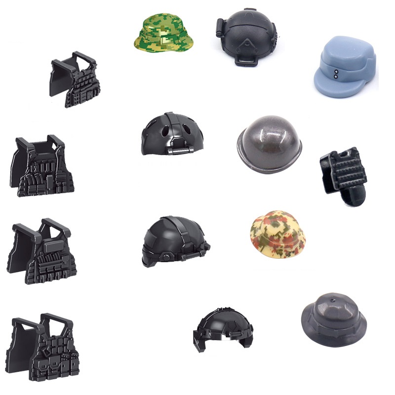 5PCS Soldier Helmet Tactical V – Lego Minifigure Holder Bewertung und Preis