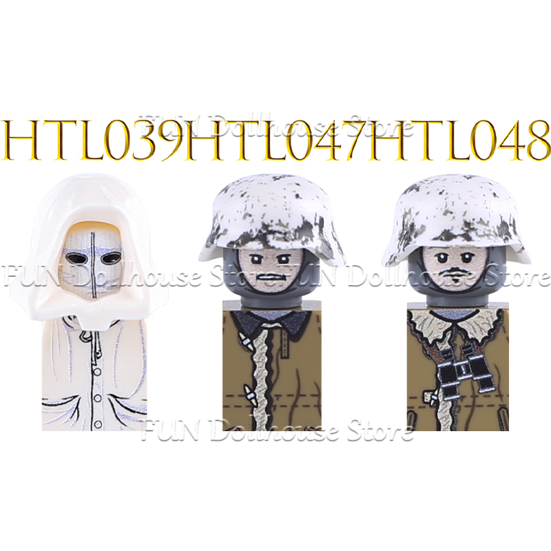 Winter Snow German Sniper Sold – Lego Minifigure Holder Bewertung und Preis