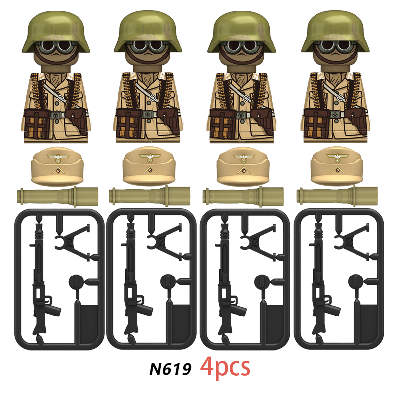 HOT Military Figures Building  – Lego Minifigure Holder Bewertung und Preis