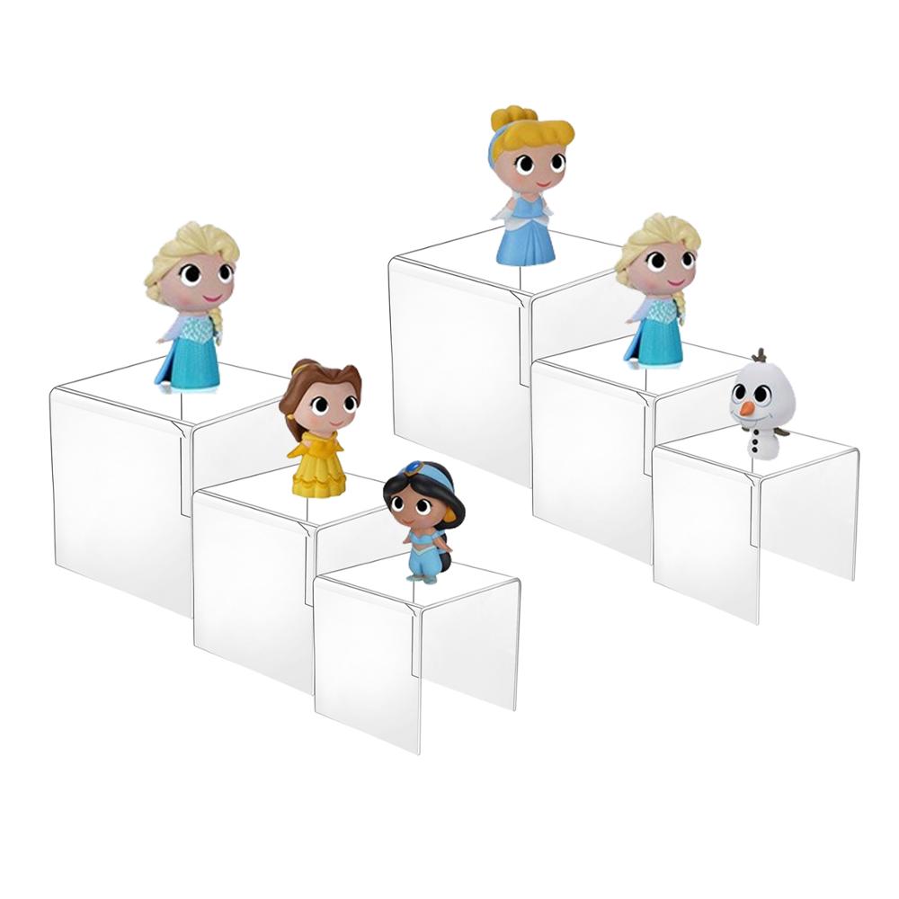 Clear Acrylic Display Risers f – Display Risers Set Bewertung und Preis
