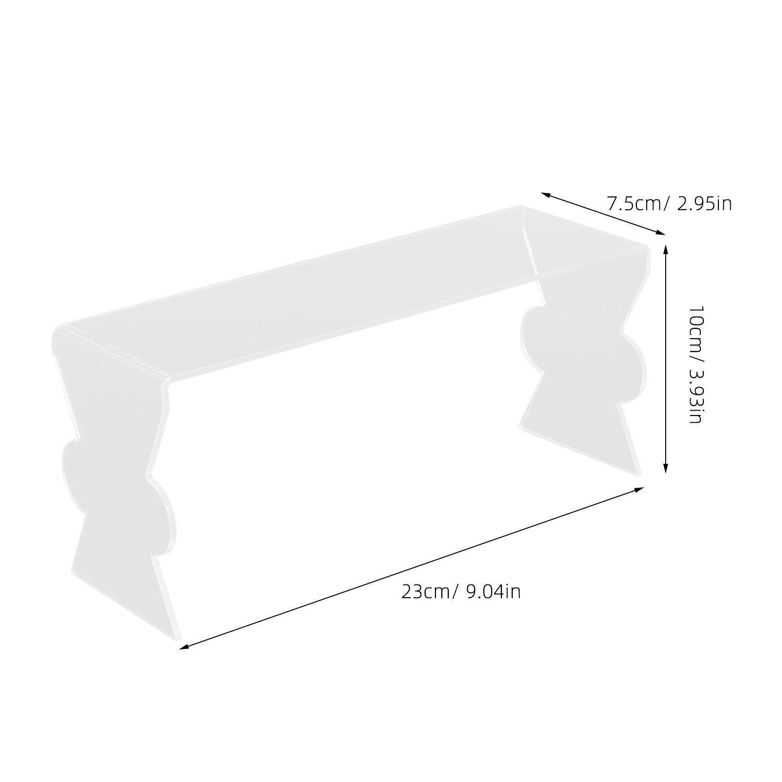 3Pcs Acrylic Display Stand Set – Display Risers Set Bewertung und Preis