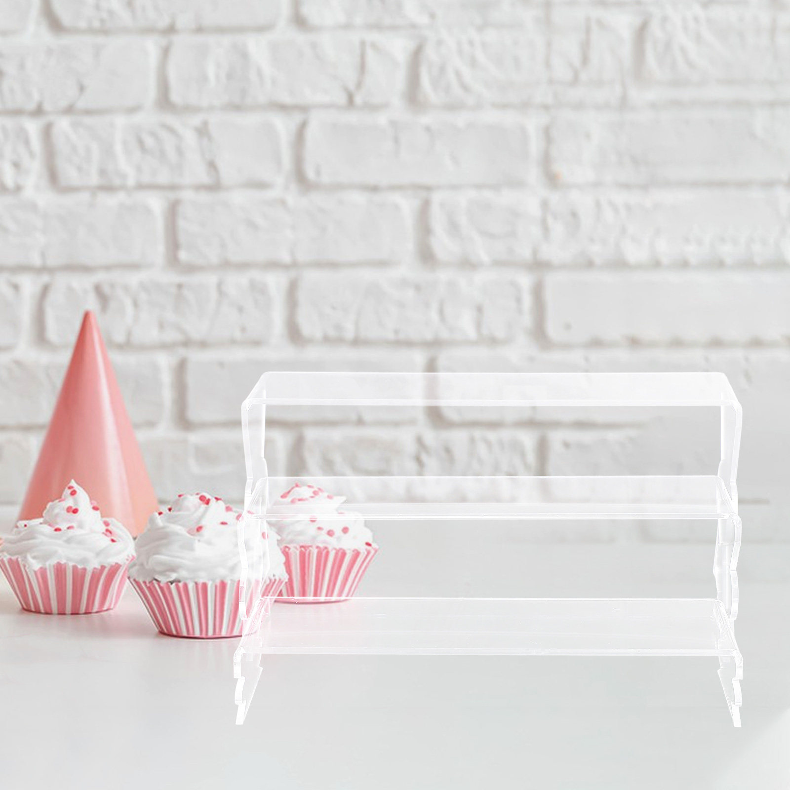 3Pcs Acrylic Display Stand Set – Display Risers Set Bewertung und Preis