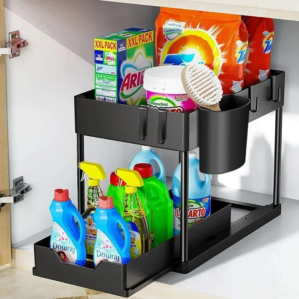 2-Tier Pull Out Under Sink Org – Pop Display Shelf Bewertung und Preis