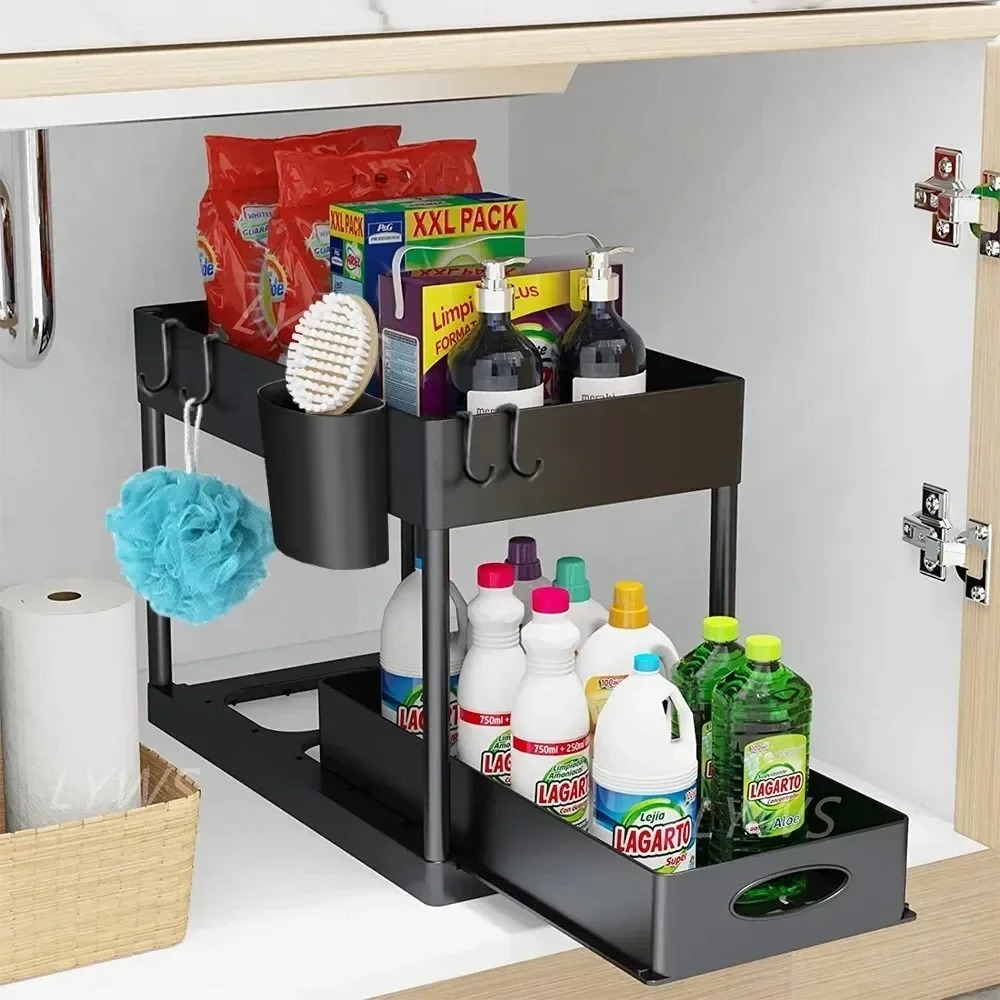2-Tier Pull Out Under Sink Org – Pop Display Shelf Bewertung und Preis