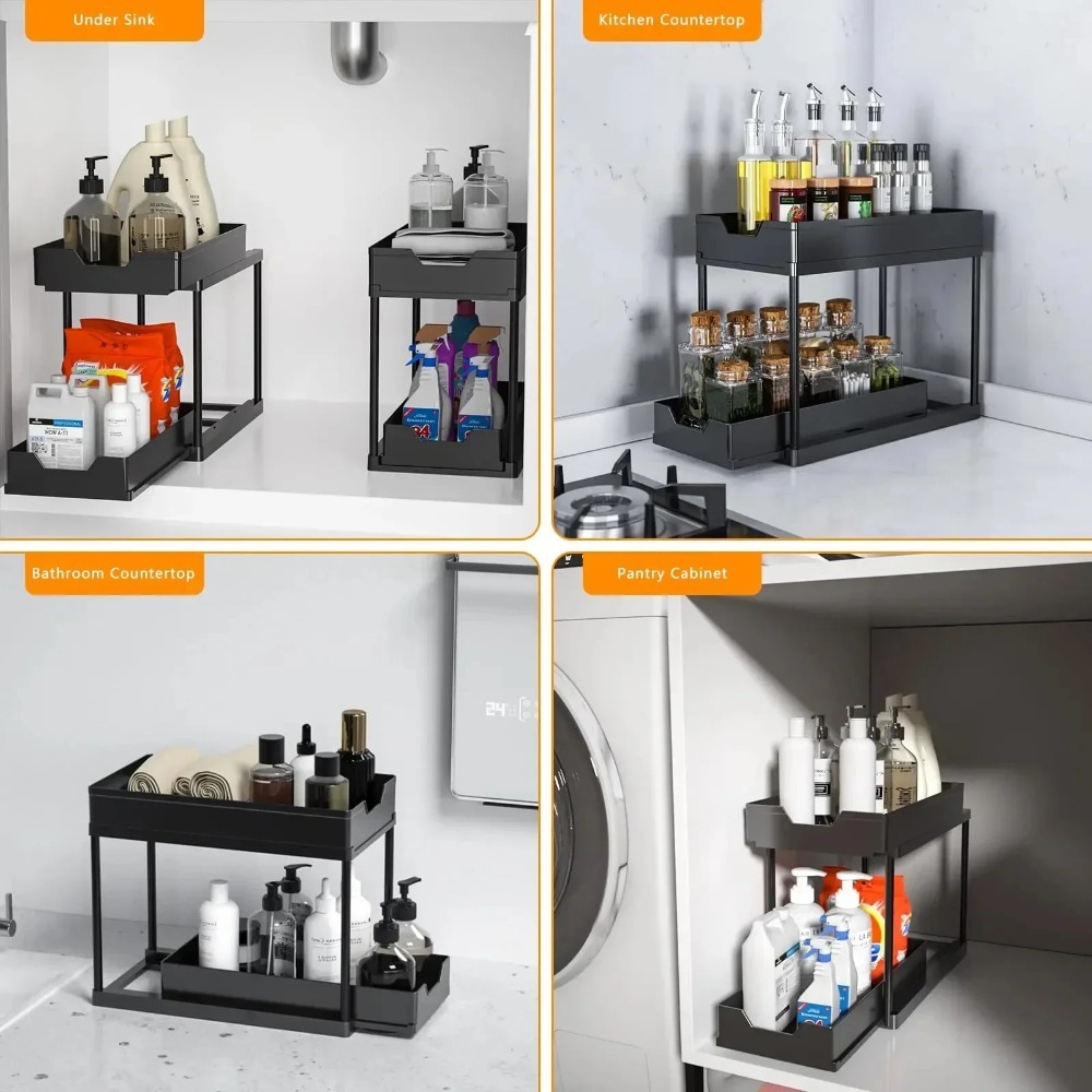 2-Tier Pull Out Under Sink Org – Pop Display Shelf Bewertung und Preis