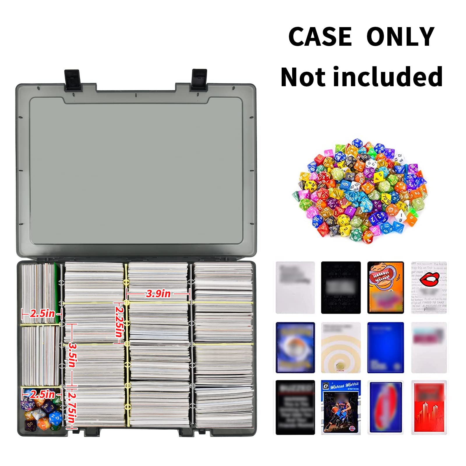 Clear Trading Card Storage Box – Trading Card Binder Bewertung und Preis