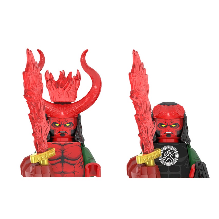 WM2422 WM2421 Hellboy Building – Building Block Mini Bewertung und Preis