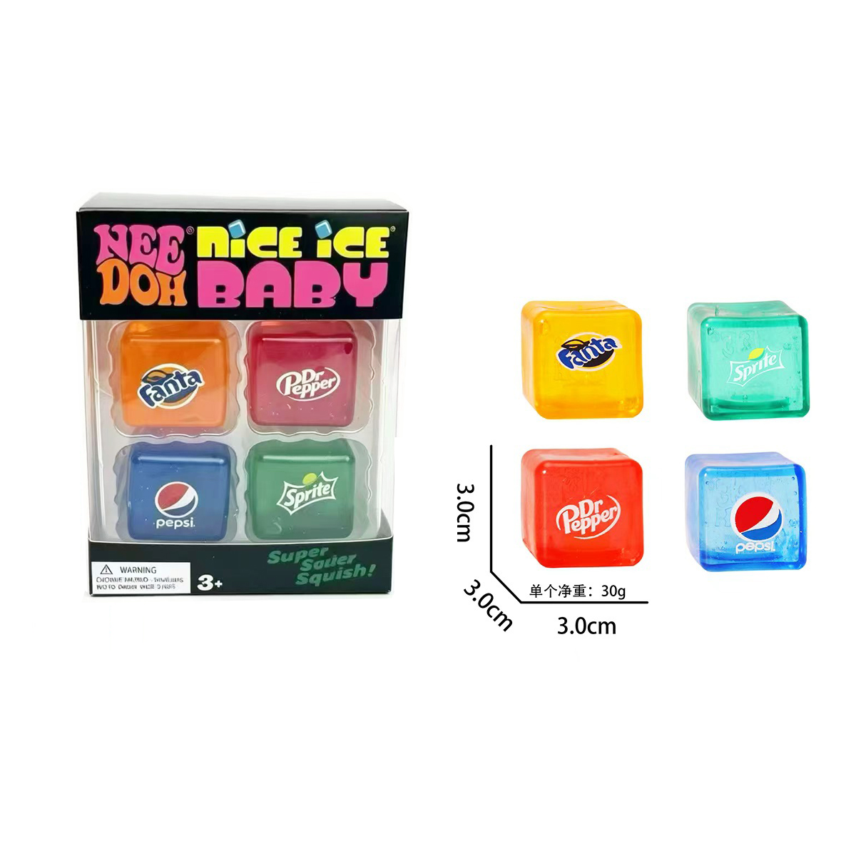 New Set /Squishy Needoh /Nice  – Fidget Cube Original Bewertung und Preis