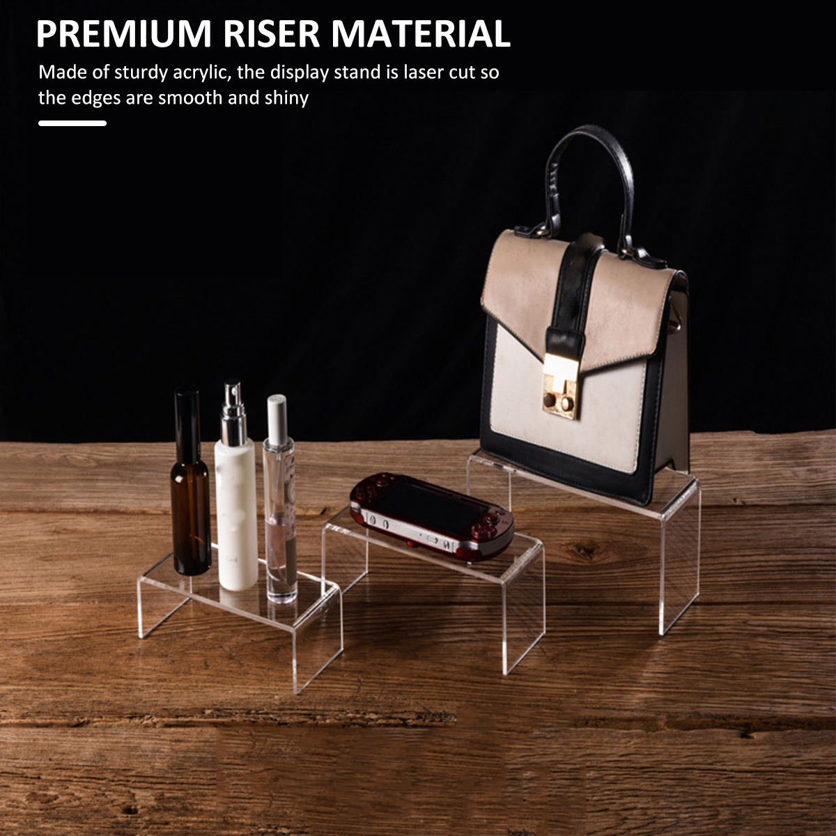 3/6/9Pcs Acrylic Display Stand – Display Risers Set Bewertung und Preis