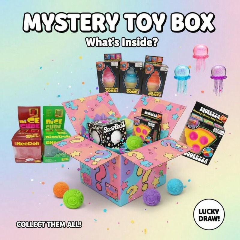 2026 Hot Cute Cube & Ocean Squ – Mystery Box Blind Bag Bewertung und Preis
