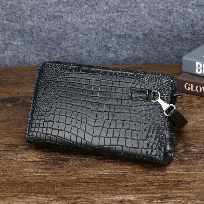 Men's Genuine Leather Clutch B – Card Top Loader Bewertung und Preis