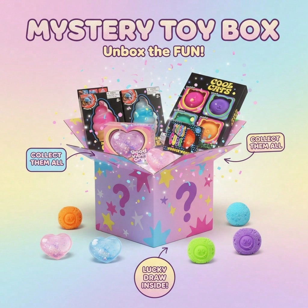100+ Pieces Assorted Squishy F – Mystery Box Blind Bag Bewertung und Preis