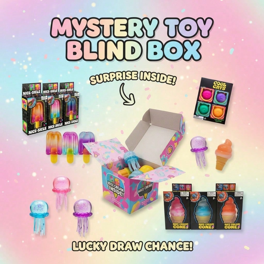 100+ Pieces Assorted Squishy F – Mystery Box Blind Bag Bewertung und Preis
