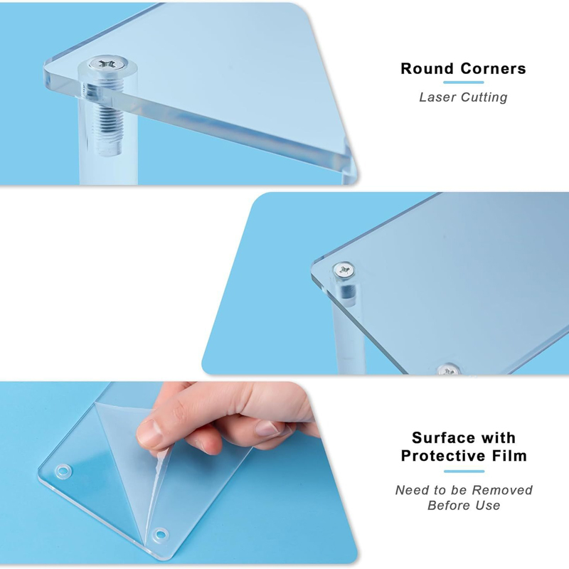 1-4 Tier Acrylic Display Stand – Pop Display Shelf Bewertung und Preis