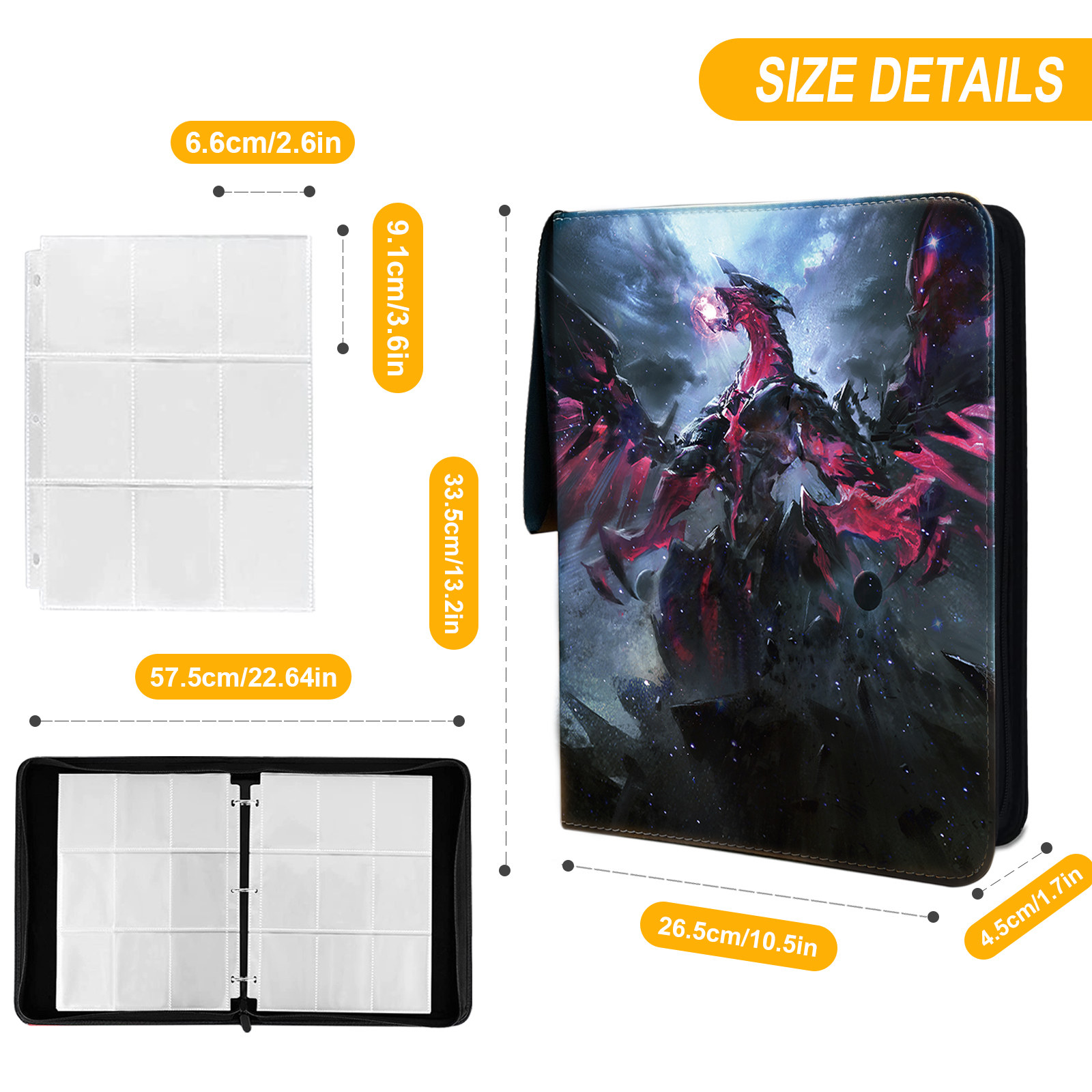 Trading Yugioh Card Binder Fit – Trading Card Binder Bewertung und Preis