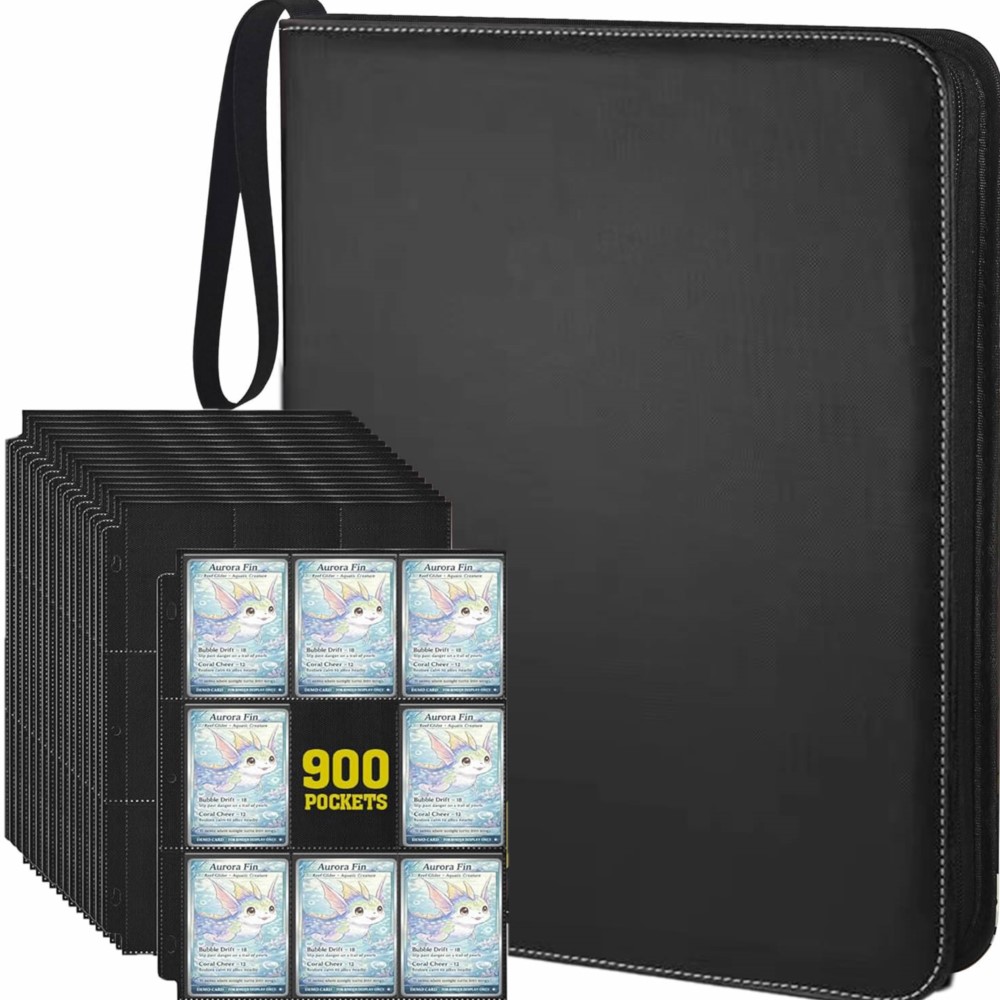 900 Pockets Card Binder Album  – Pokemon Binder Card Bewertung und Preis