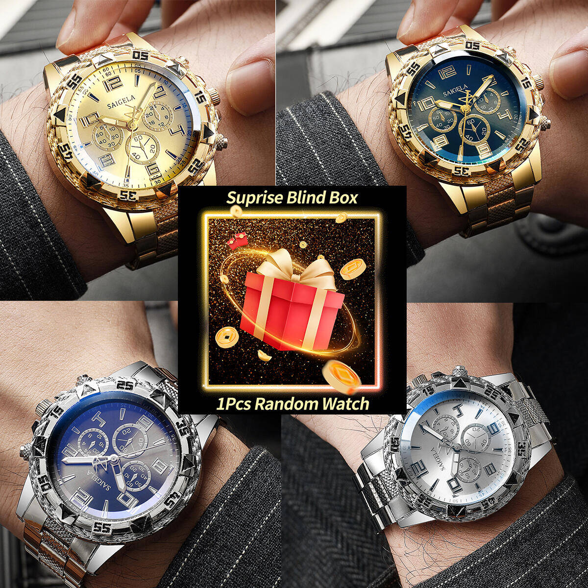 1PC Surprise Mystery Watch Bli – Mystery Box Blind Bag Bewertung und Preis