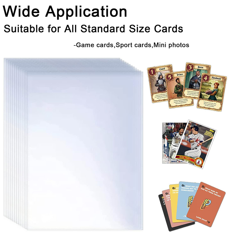100-600pcs Card Sleeves Hard S – Pokemon Binder Card Bewertung und Preis