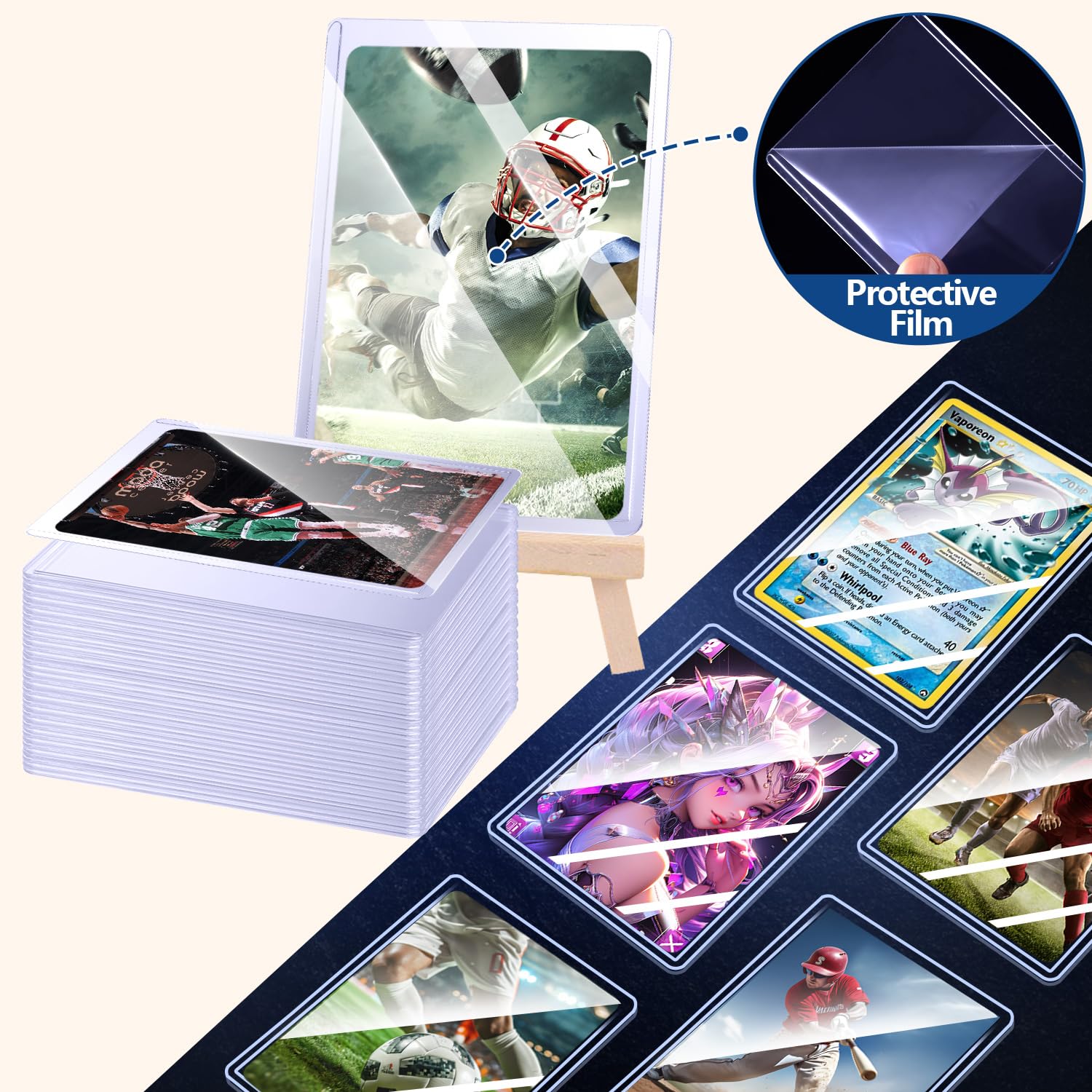 25-50pcs Hard Card Sleeves Ant – Card Penny Sleeve Bewertung und Preis