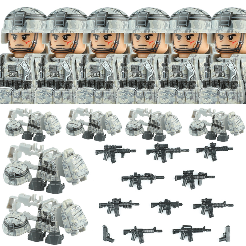 US Army Combat Uniform Special – Lego Minifigure Holder Bewertung und Preis