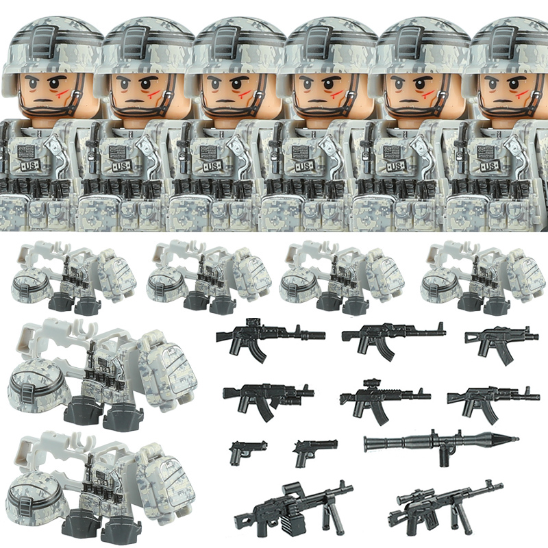 US Army Combat Uniform Special – Lego Minifigure Holder Bewertung und Preis