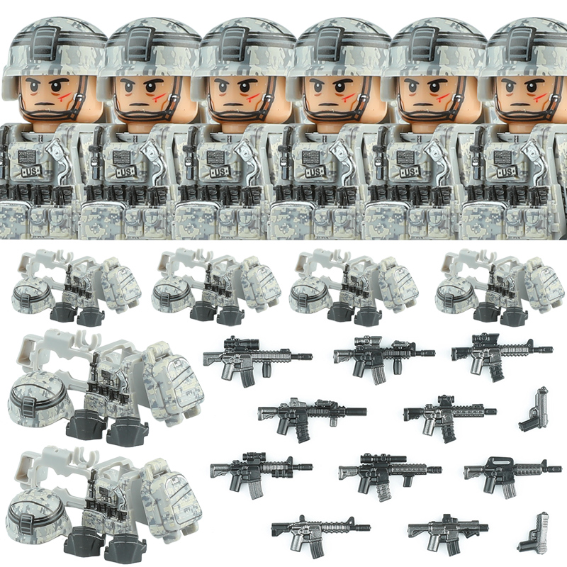 US Army Combat Uniform Special – Lego Minifigure Holder Bewertung und Preis
