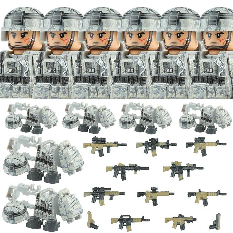 US Army Combat Uniform Special – Lego Minifigure Holder Bewertung und Preis