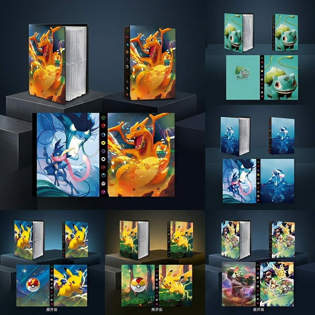 Bandai Pokemon 4 Grid Card Alb – Pokemon Binder Card Bewertung und Preis
