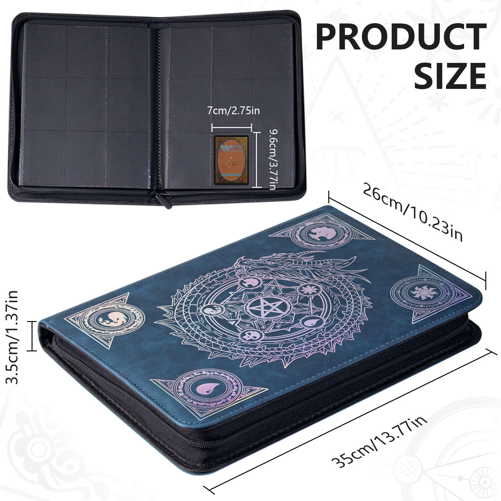 Trading card binder,Ringless Z – Trading Card Binder Bewertung und Preis