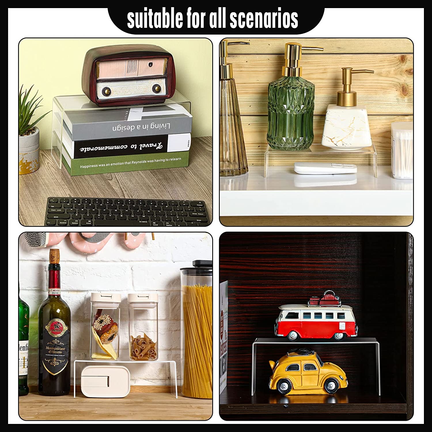 Clear Rectangular Acrylic Disp – Pop Display Shelf Bewertung und Preis