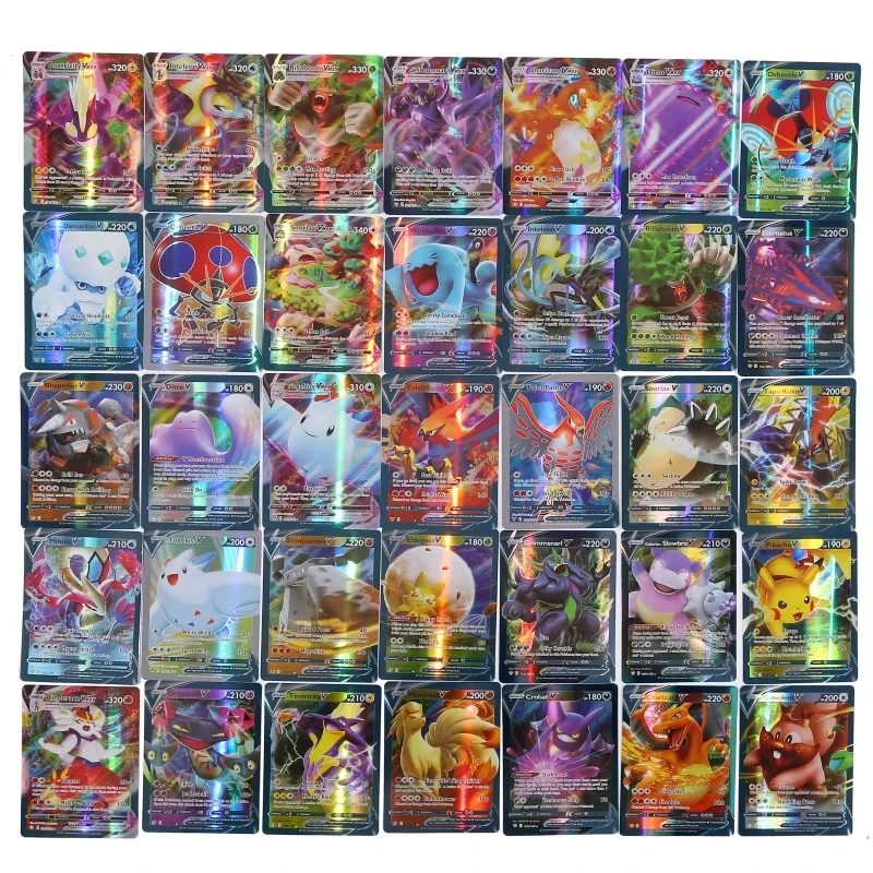 60/100Pcs English Pokemon Card – Pokemon Binder Card Bewertung und Preis